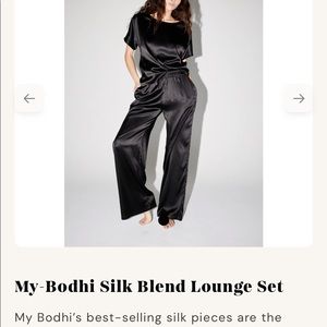 My Bodhi Silk Blend Lounge Set (4 sets available, see details below.)